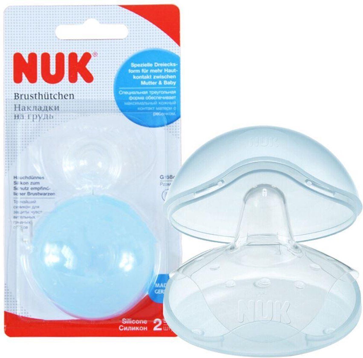 NUK Standaard Tepelbeschermer Voor Gevoelige Tepels