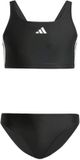 Adidas Performance 3-Stripes V-Back Bikini Kids - Kinderen - Zwart