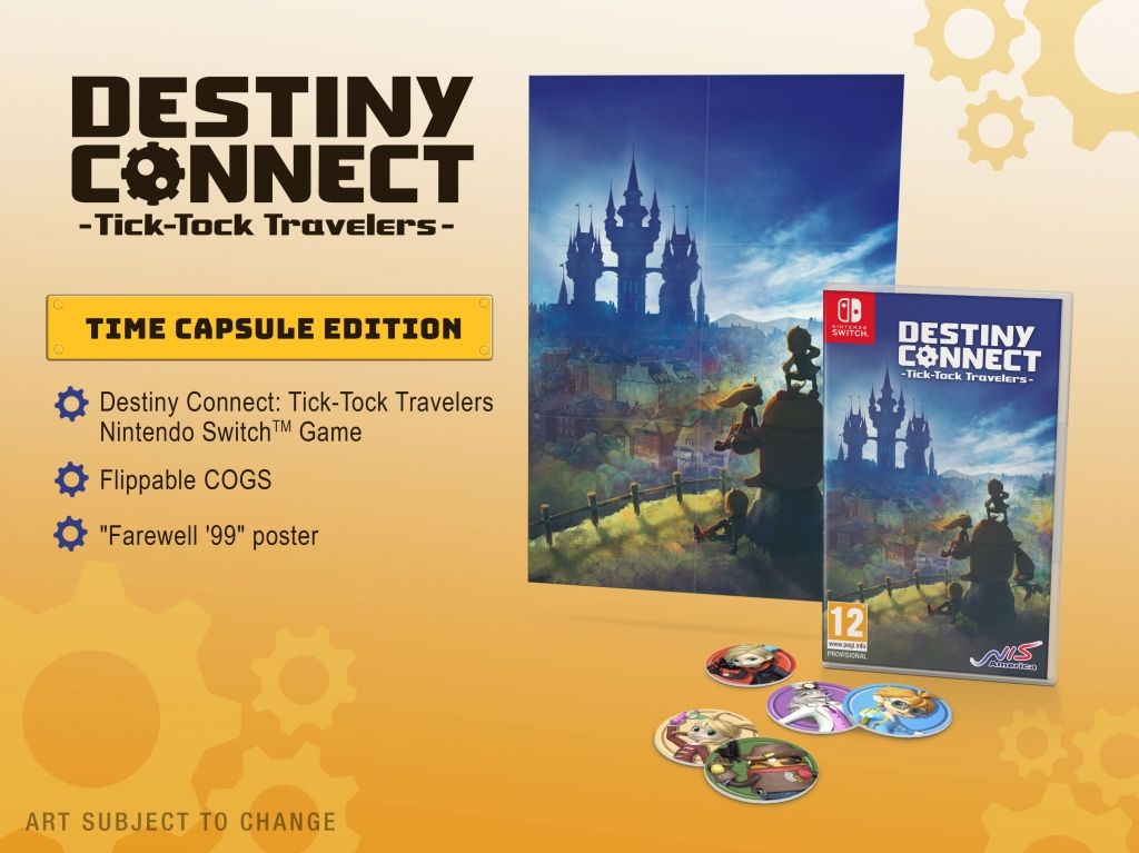 NIS Destiny Connect: Tick-Tock Travelers (Time Capsule Edition) - Nintendo Switch
