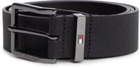 Tommy Hilfiger Riem Leer Unisex Zwart Herfst/Winter