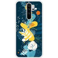 Xiaomi Redmi Note Sea flowers Verstevigd hoesje met sublimatie bedrukking