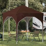 Tente pop-up avec 2 parois et supports réglables en hauteur