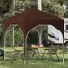 Tente pop-up avec 2 parois et supports réglables en hauteur