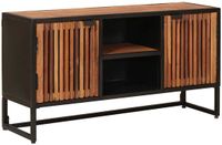 vidaXL Dressoir 105 x 30 x 55 cm Massief Mangohout en Geëngineerd Hout