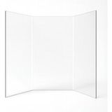 Don Bar Vitre Don Bar 6900 - Verre Prismatique Pour Poêle À Bois - (134 + 351 + 134) X 385 Mm (l2+l1+l3 X H1) - 4 Mm