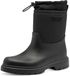 Tamaris - Dames - Veterboots - Zwart - Maat 38