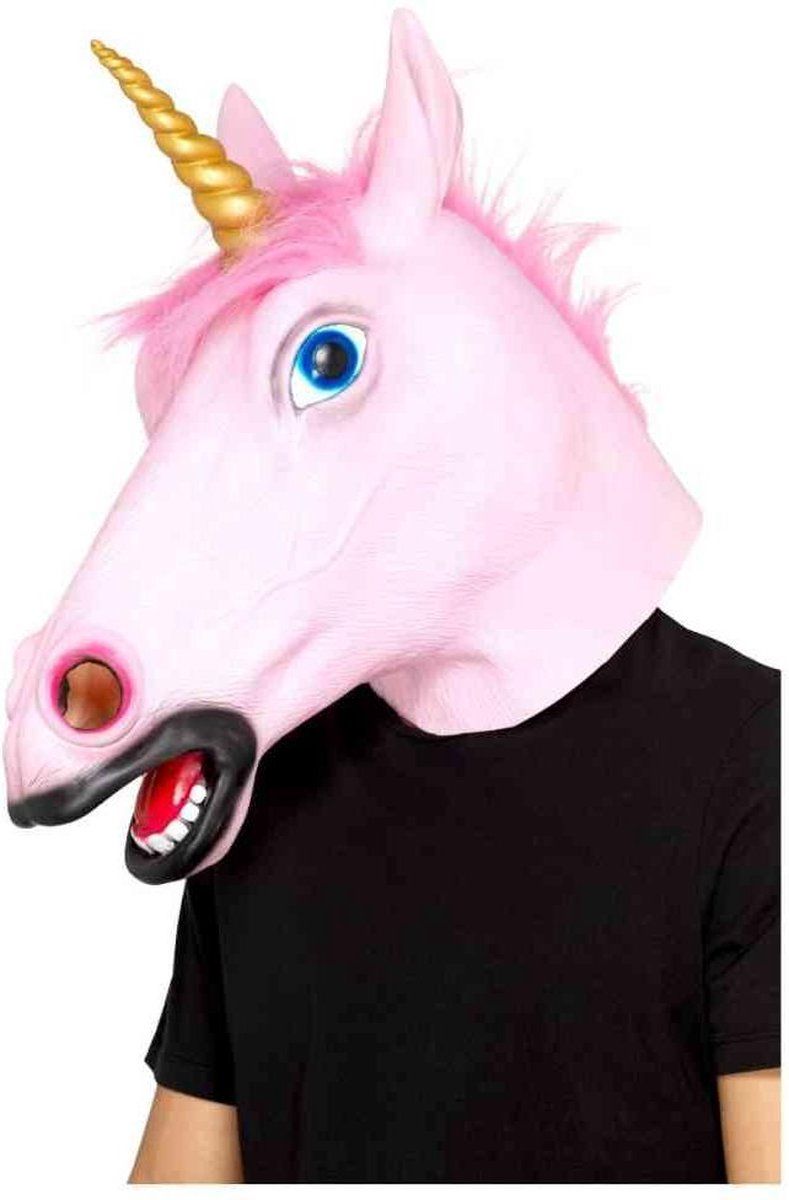 Smiffys Unicorn Mask Roze