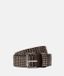 Liebeskind Berlin - Riem met studs - Vrouwen - Leer - Kaneel