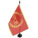 AZ FLAG Tafelvlag Romeinse Rijk 21x14 cm Polyester 100D Plastic Voet