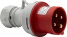 Brennenstuhl CEE-stekker, 4-polig, voor buiten, industrieel stopcontact, CEE 400 V/16 A, schroefbare verbindingstechnologie, gebruik op bouwplaatsen, camping, IP44, 16 A