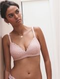 Next - Dames - Ultimate Comfort beha met kant en vulling, zonder beugels - Roze