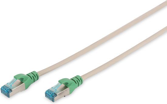 Digitus Netwerkkabel Rj45 (Cross) Cat 5E F/Utp 0.5 M Grijs