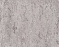 A.S. Création Trendwall 2 - RUW METAAL BEHANG - Industrieel - grijs zilver - 1005 x 53 cm