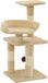 Chat poteau griffoir avec poteaux griffoirs en sisal 65 cm beige