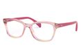 Ray-Ban RB1591 Zonnebril Vierkant Transparant Roze Acetaat Kind Unisex