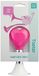 PexKids Fietstoeter recht Hartjes - Wit met roze bol