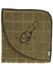 Sterntaler Baby Unisex badhanddoek baby GOTS capuchonbadhanddoek olifant Eddy 80x80cm - groen