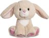 Aurora Pluche Knuffel Konijn - Crème Wit - 20 cm - Bosdieren Thema