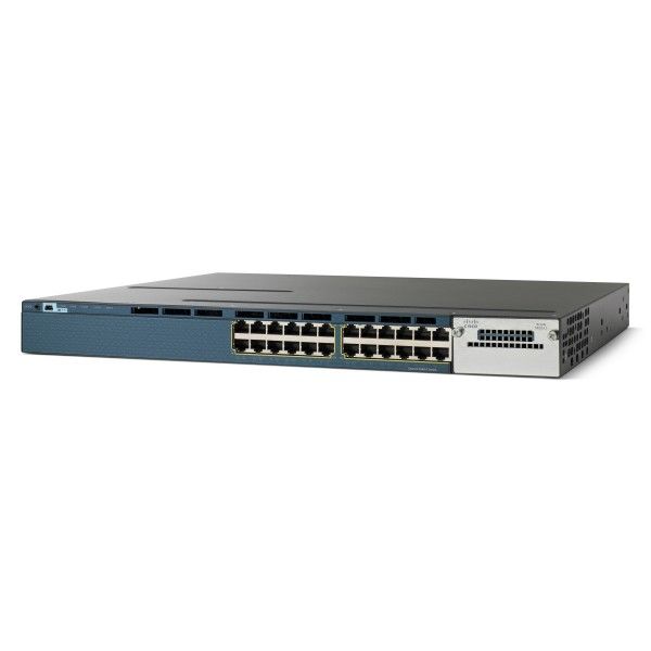 Cisco Catalyst WS-C3560X-24T-S Switch - 1U - Blauw