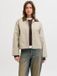 Jack & Jones Jxwilma Worker Jacket Otw Beige Unisexe Adultes Manches Longues Polyester