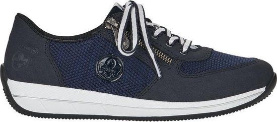 Rieker N1111-14 Dames Sneakers Blauw Maat 39