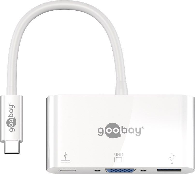 Goobay 62100 - Adapter - 0.15 m - Wit