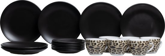 Studio Tavola Koffieset Leopard 18-Delig