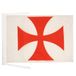 AZ FLAG Vlag Orde van de Tempeliers 45x30 cm Polyester 100D Koorden