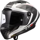LS2 FF805 Thunder GP Aero Raute Wit Grijs 06 Integraalhelm - Helm