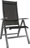 Lesliliving Sunburst Reno standenstoel Zwart