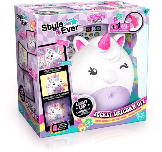 Canal Toys - Style For Ever - Geheime Eenhoornlamp - OFG 301