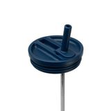 QWETCH Waterdichte dop met inklapbaar rietje – compatibel met Travel Cup luchtdicht deksel voor geïsoleerde tuimelaar – accessoires voor drinkfles van roestvrij staal – lekvrij en eenvoudig hydrateren