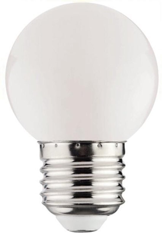 BES LED LED Lamp - Romba - Wit Gekleurd - E27 Fitting - 1W