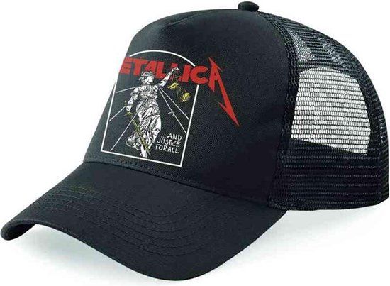 Metallica Justice Unisex Cap - Zwart
