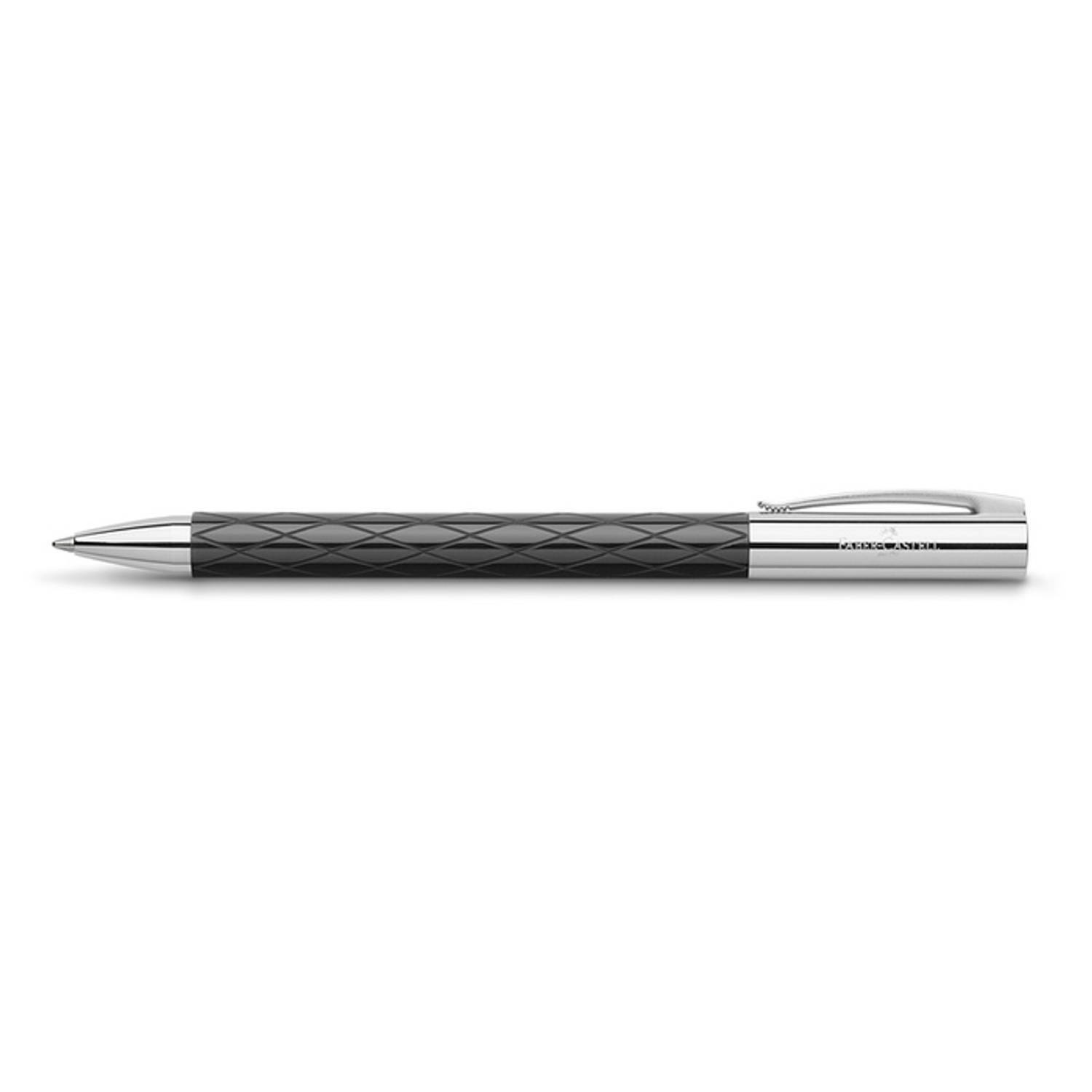 Faber-Castell balpen faber castell ambition rhombus zwart