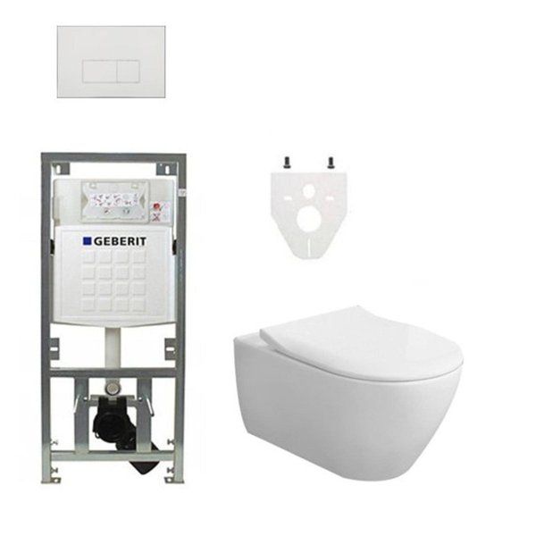 Villeroy & Boch Subway 2.0 DirectFlush toiletset wit 8718903033378