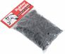 vidaXL Elastiques pour cheveux cheval 500 pièces silicone noir