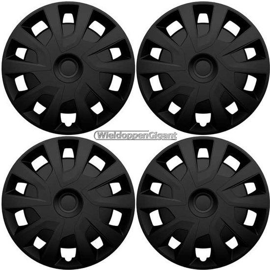 Autostyle BOLLE Wieldoppen Revo-Van 16 Inch Abs Zwart Set Van 4
