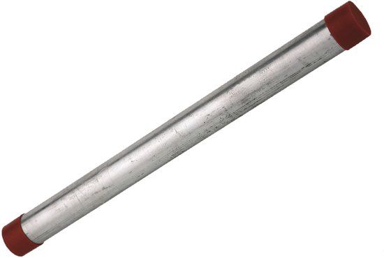 KIRCHHOFF GI dubbele buisnippel, gegalvaniseerd, 3/8" x 500 mm