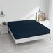 MB HOME ITALY Hoeslaken Max Color, donkerblauw, tweepersoonsbed 170 x 200 cm