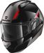 SHARK EVO GT SEAN MATT, casque modulable, noir mat-gris-rouge, taille XS