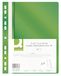 Q-CONNECT KF15664 Plastic snelhechter A4, groen, 10 stuks