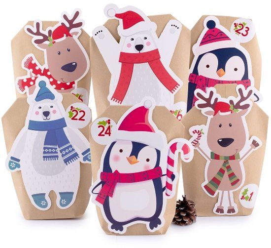 Adventskalender Pajoma 78035, Vrijstaand, Verschillende kleuren