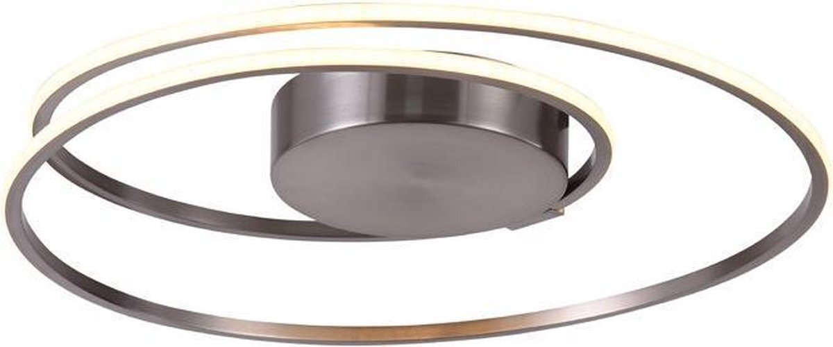 Freelight Ophelia LED plafondlamp rond rvs 3-step dimbaar - Modern - -