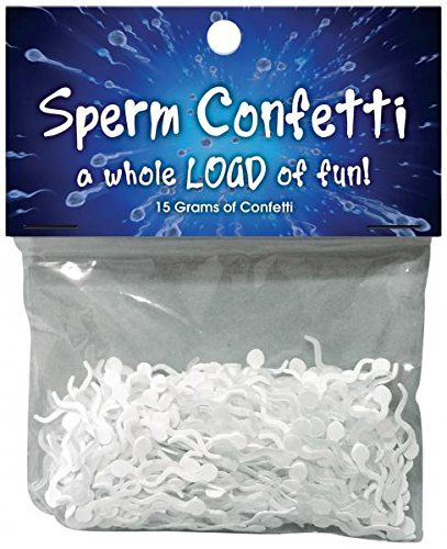 Kheper Games Sperm Confetti Multi Sex Games - One Size - 8547511807824