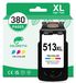 Solidchoice - Cartouches d'encre recyclées pour Canon 513XL, haute capacité
