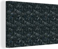 OneMillionCanvasses Canvas schilderij 180x120 cm - Graniet patroon - Multicolor - Modern