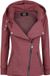 R.E.D. by EMP R.E.D. Rock-Engineered Design Rode jas met capuchon en kraag - Dames - 4XL