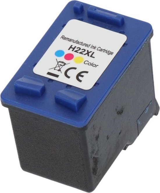 InktDL Compatible inktcartridge voor HP| 22(XL) Color