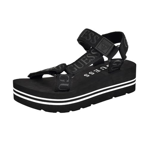 Guess Avin, damessandalen, sleehak, zwart, 38,5 EU